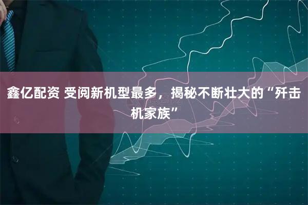 鑫亿配资 受阅新机型最多，揭秘不断壮大的“歼击机家族”