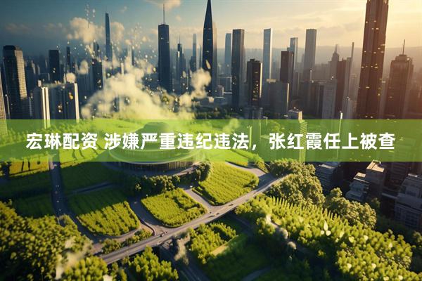 宏琳配资 涉嫌严重违纪违法，张红霞任上被查