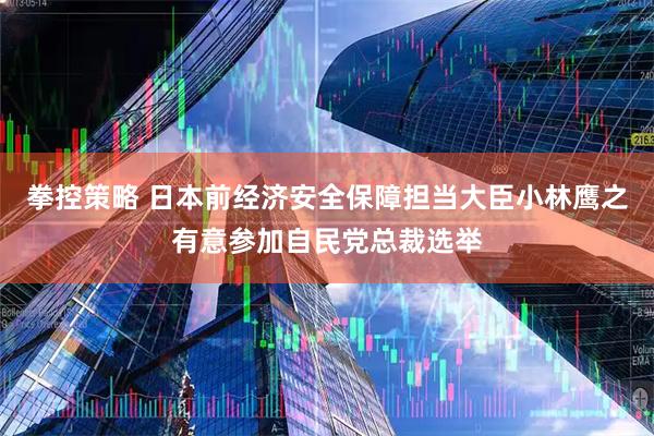 拳控策略 日本前经济安全保障担当大臣小林鹰之有意参加自民党总裁选举